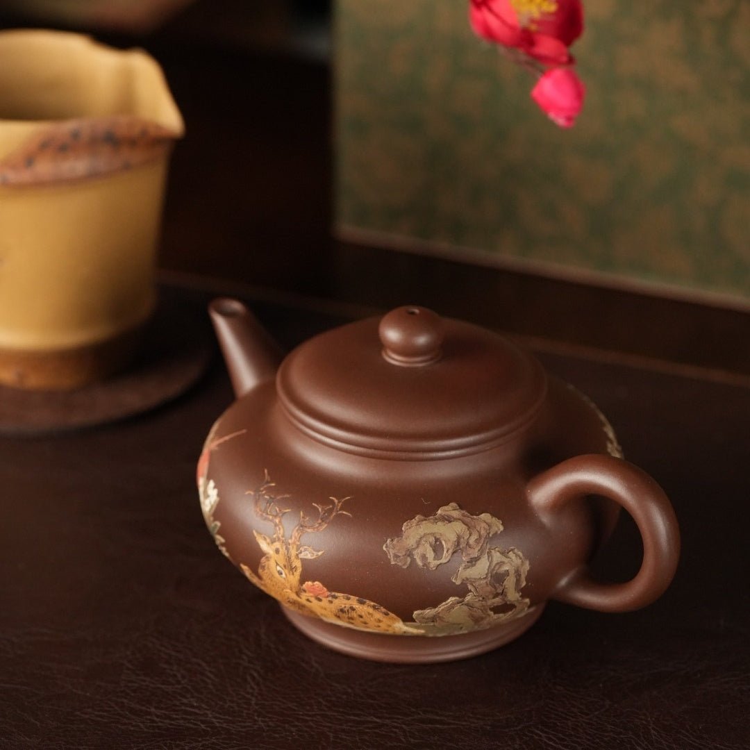 Shui Ping 270cc - Yixing Handmade Teapot 江苏宜兴