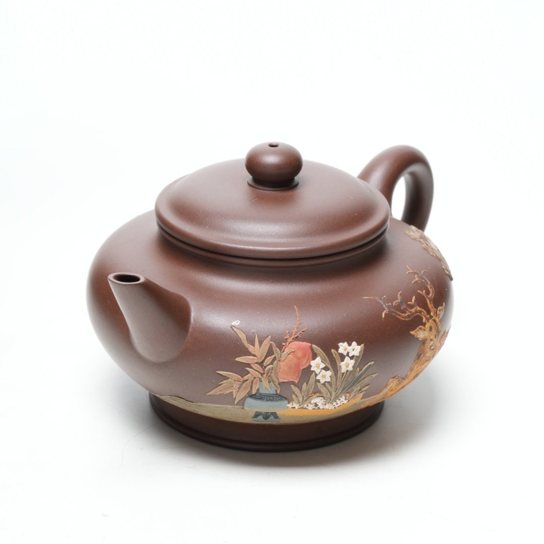 Shui Ping 270cc - Yixing Handmade Teapot 江苏宜兴