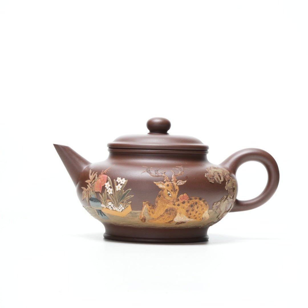 Shui Ping 270cc - Yixing Handmade Teapot 江苏宜兴