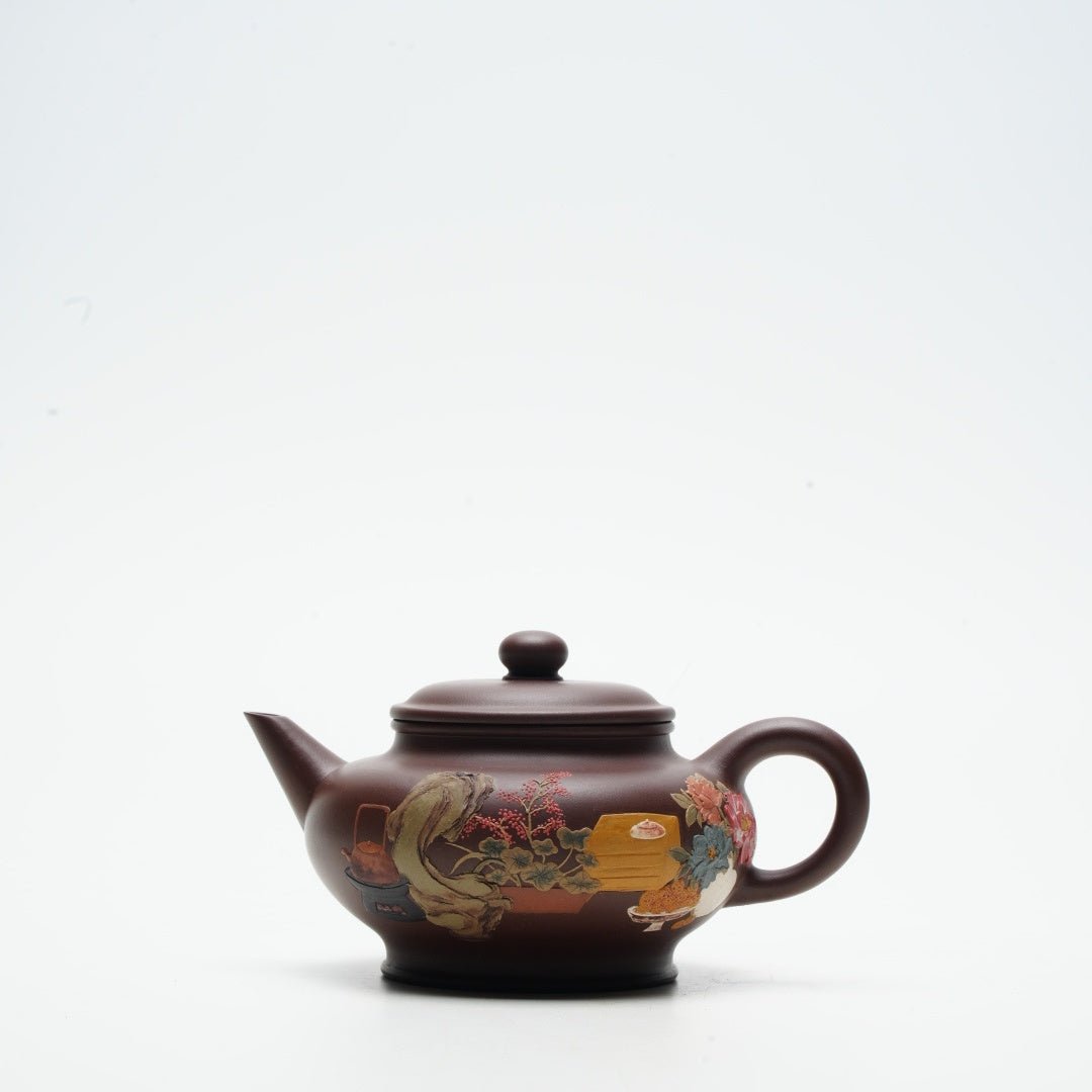 Shui Ping 270cc - Yixing Handmade Teapot 江苏宜兴