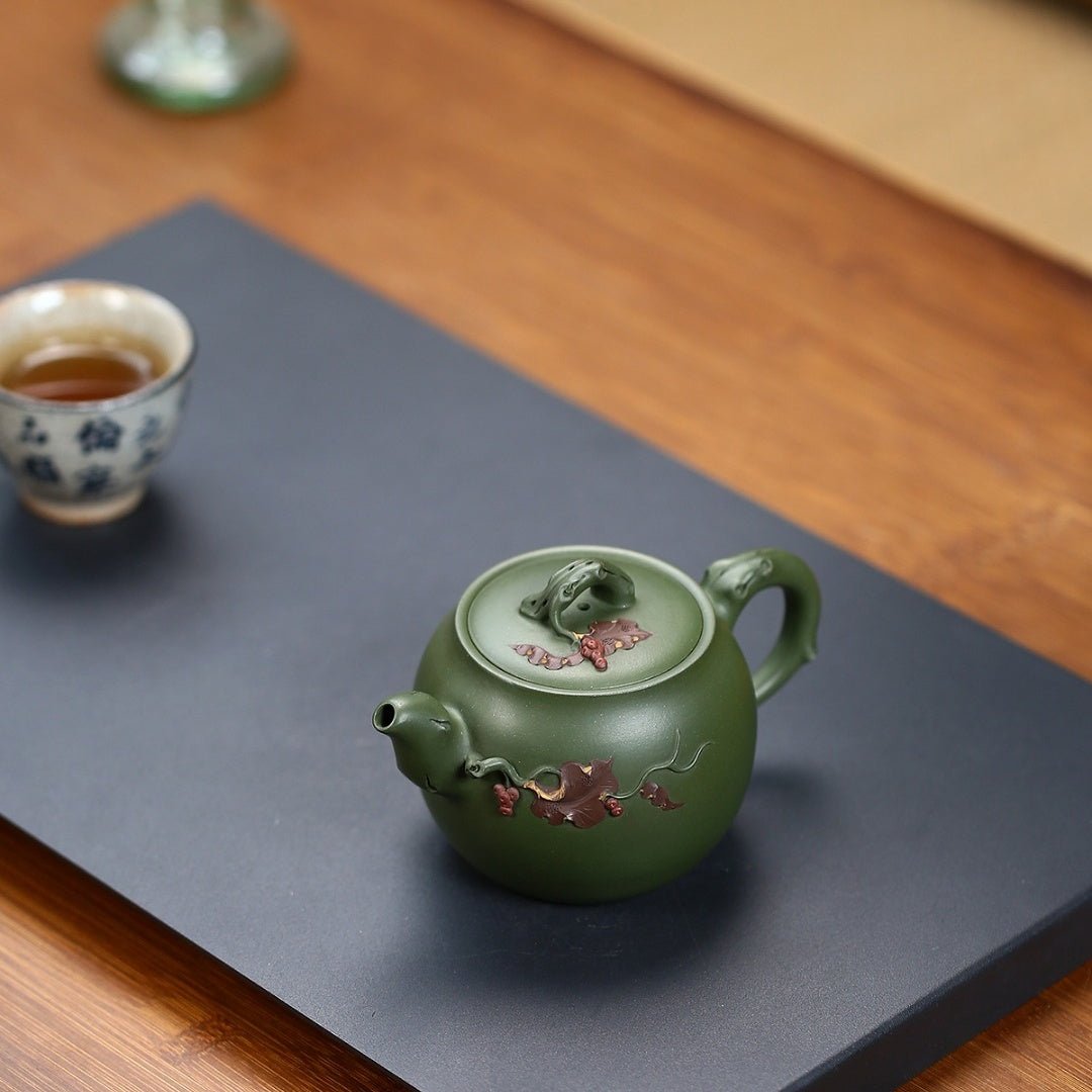 Shuo Guo Ru Zhu 260cc - Yixing Handmade Teapot - zycs_China