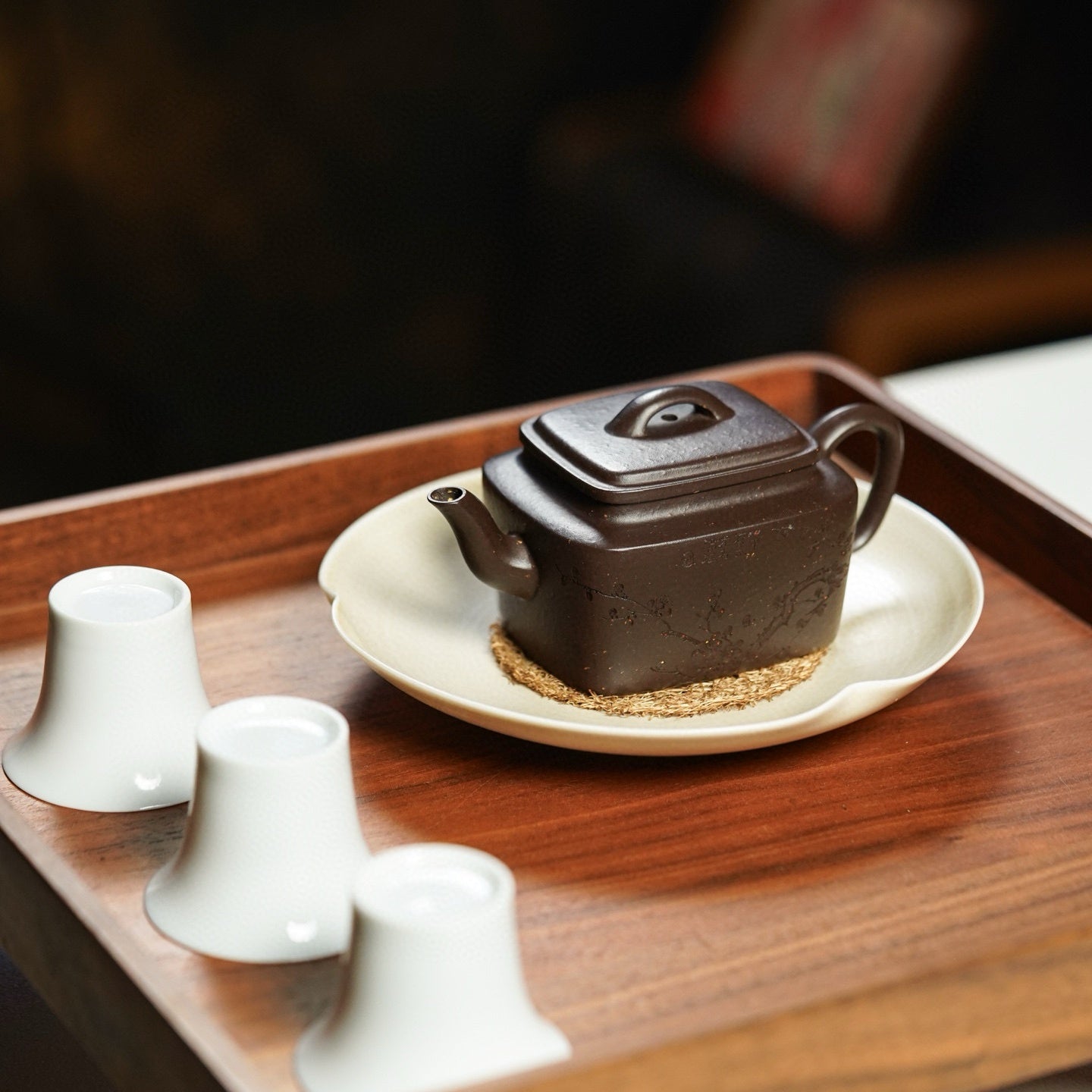 Si Fang Bao Xiang 180cc - Yixing Handmade Teapot - zycs_China