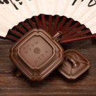 Si Fang Bian Zhu Duan 200cc - Yixing Handmade Teapot - zycs_China