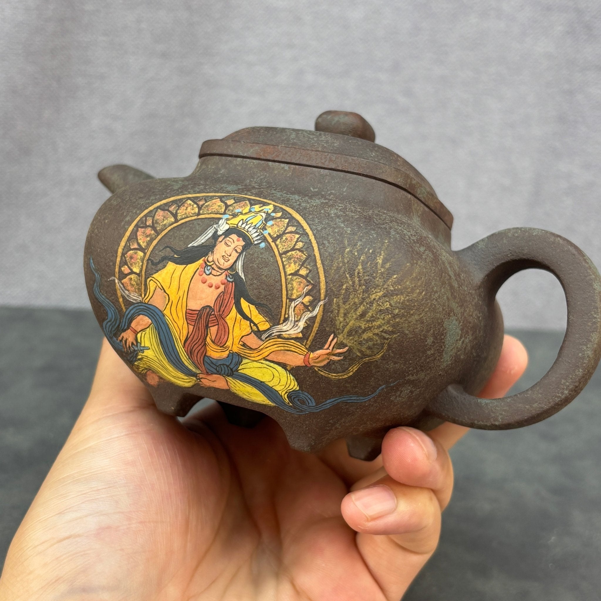 Si Fang Chuan Lu 330cc - Yixing Handmade Teapot - zycs_China
