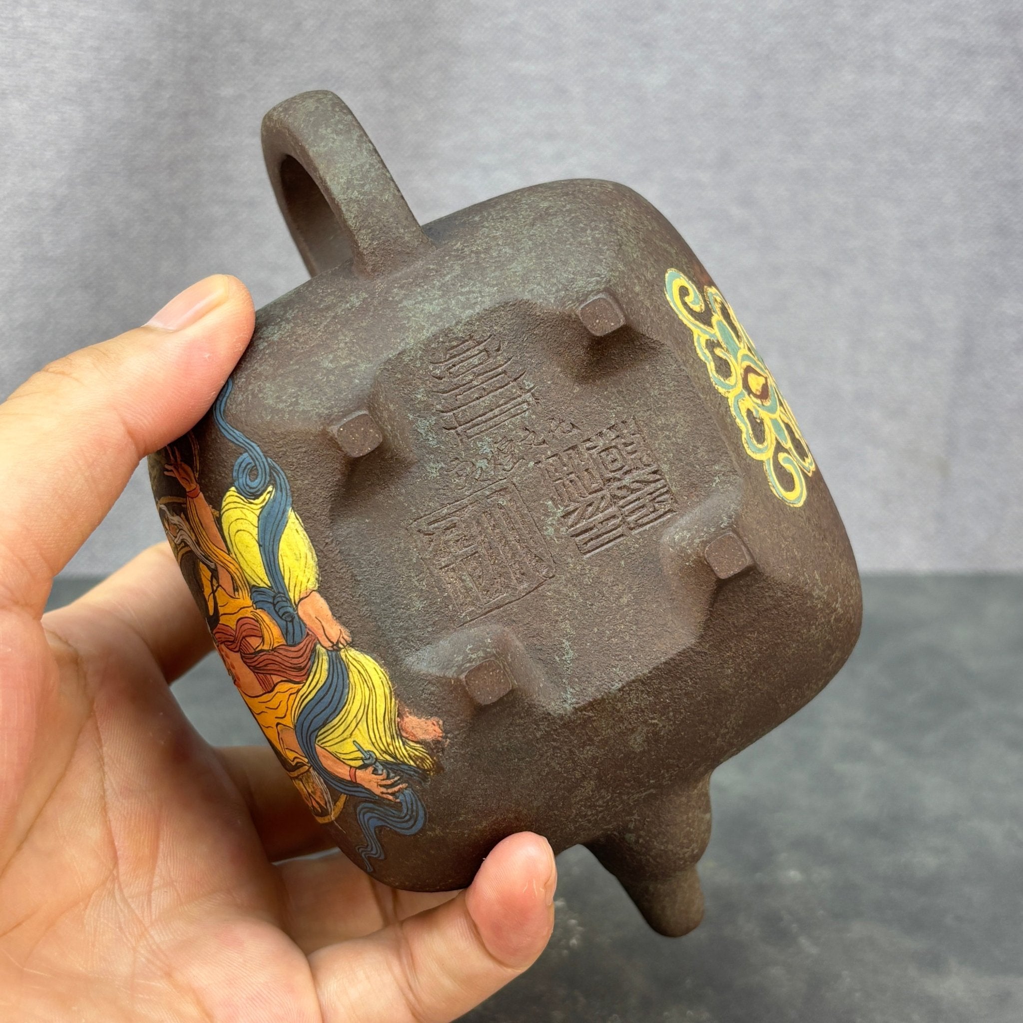 Si Fang Chuan Lu 330cc - Yixing Handmade Teapot - zycs_China