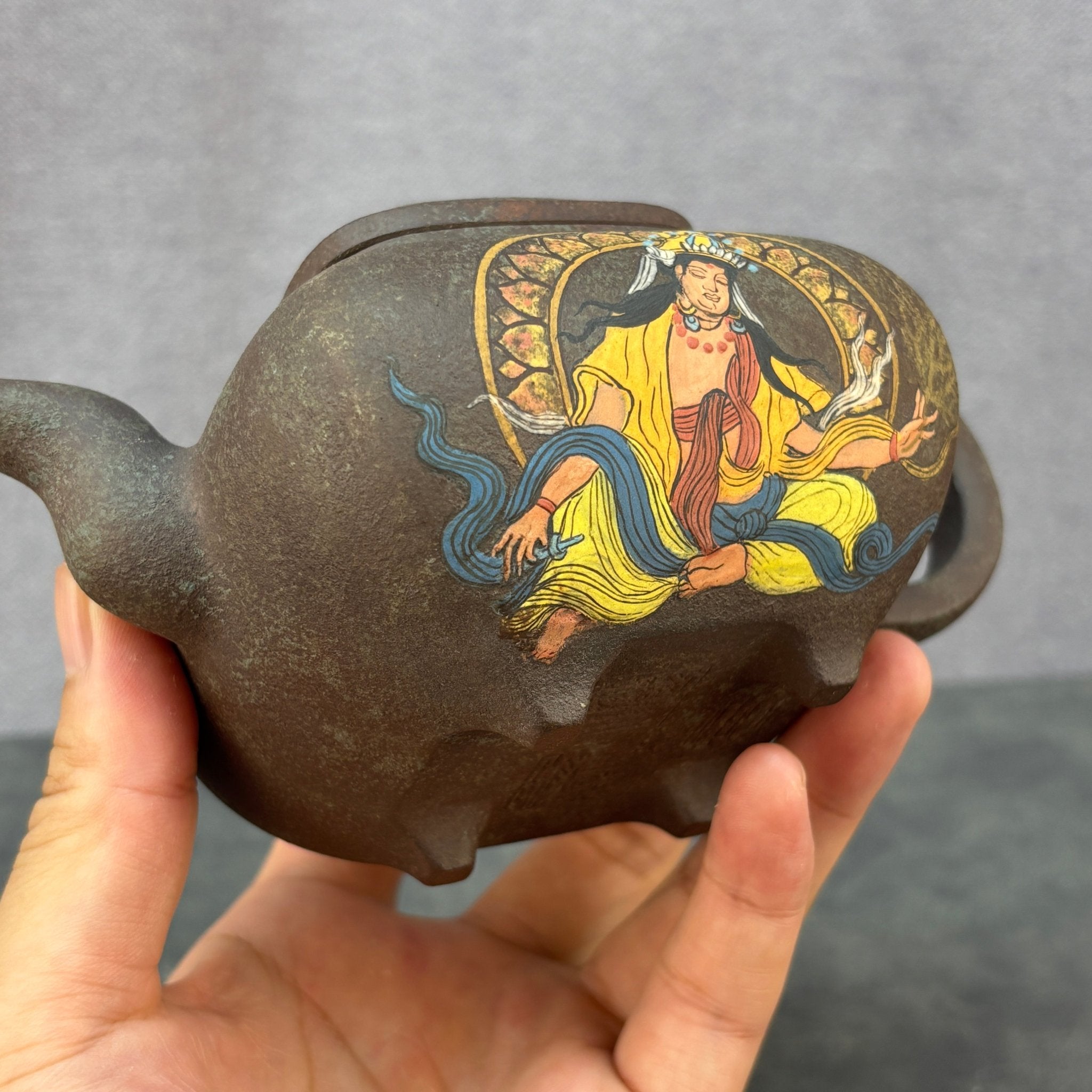 Si Fang Chuan Lu 330cc - Yixing Handmade Teapot - zycs_China