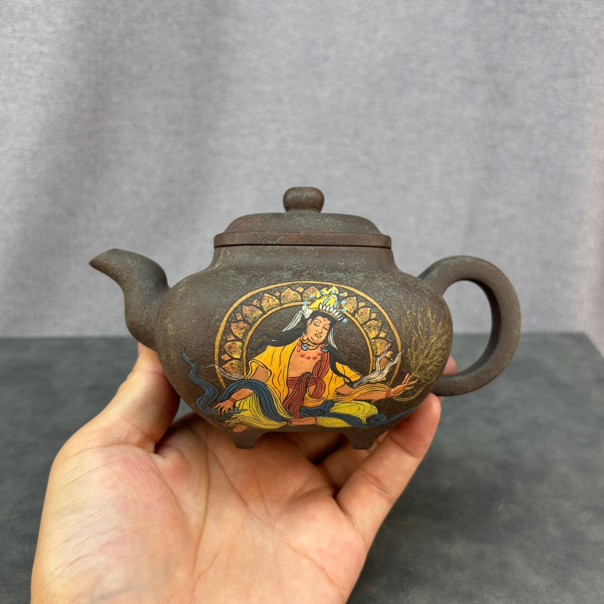 Si Fang Chuan Lu 330cc - Yixing Handmade Teapot - zycs_China