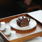 Si Fang De Zhong 130cc - Yixing Handmade Teapot - zycs_China