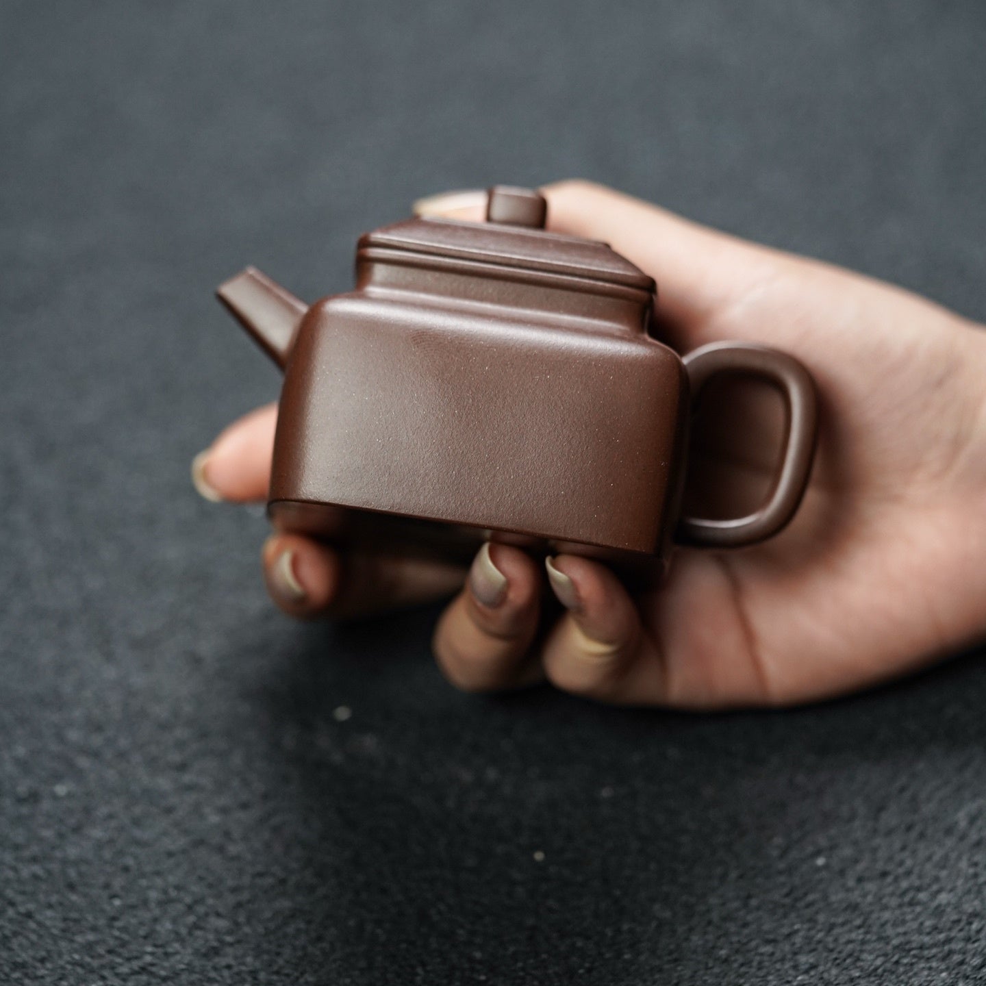 Si Fang De Zhong 130cc - Yixing Handmade Teapot - zycs_China
