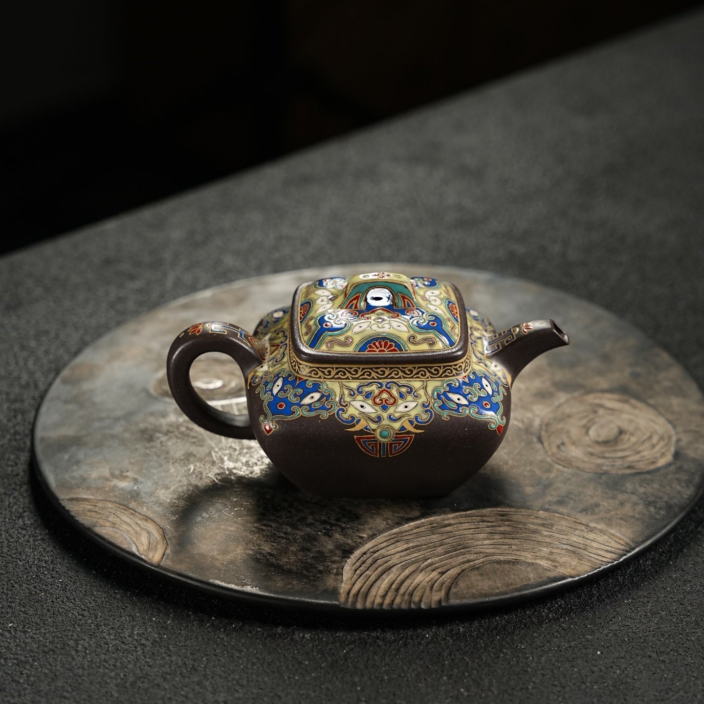 Si Fang Ru Xiang 220cc - Yixing Handmade Teapot - zycs_China