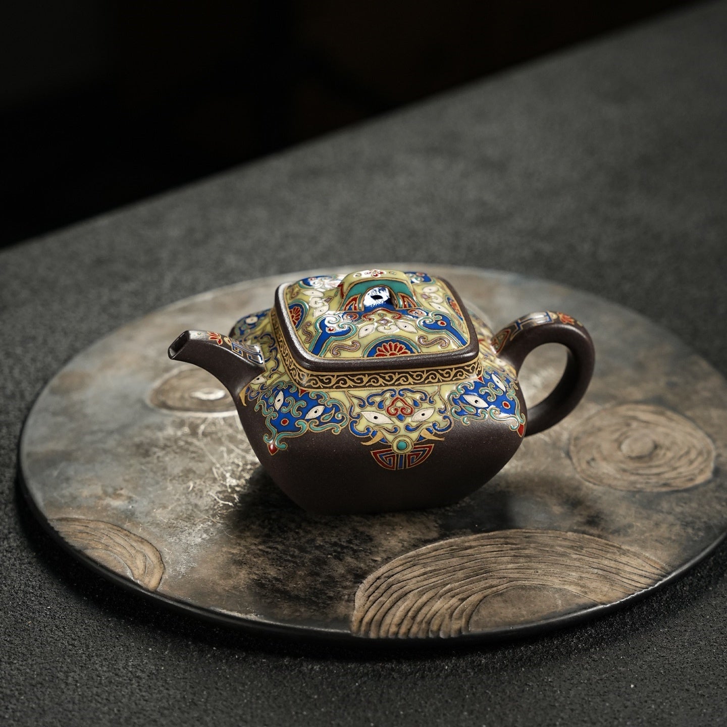 Si Fang Ru Xiang 220cc - Yixing Handmade Teapot - zycs_China