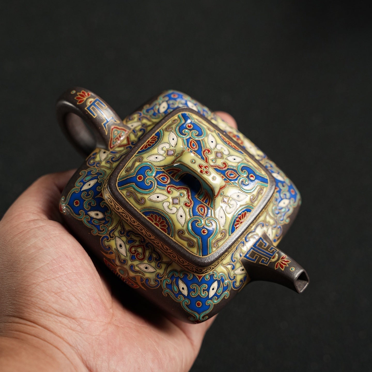 Si Fang Ru Xiang 220cc - Yixing Handmade Teapot - zycs_China