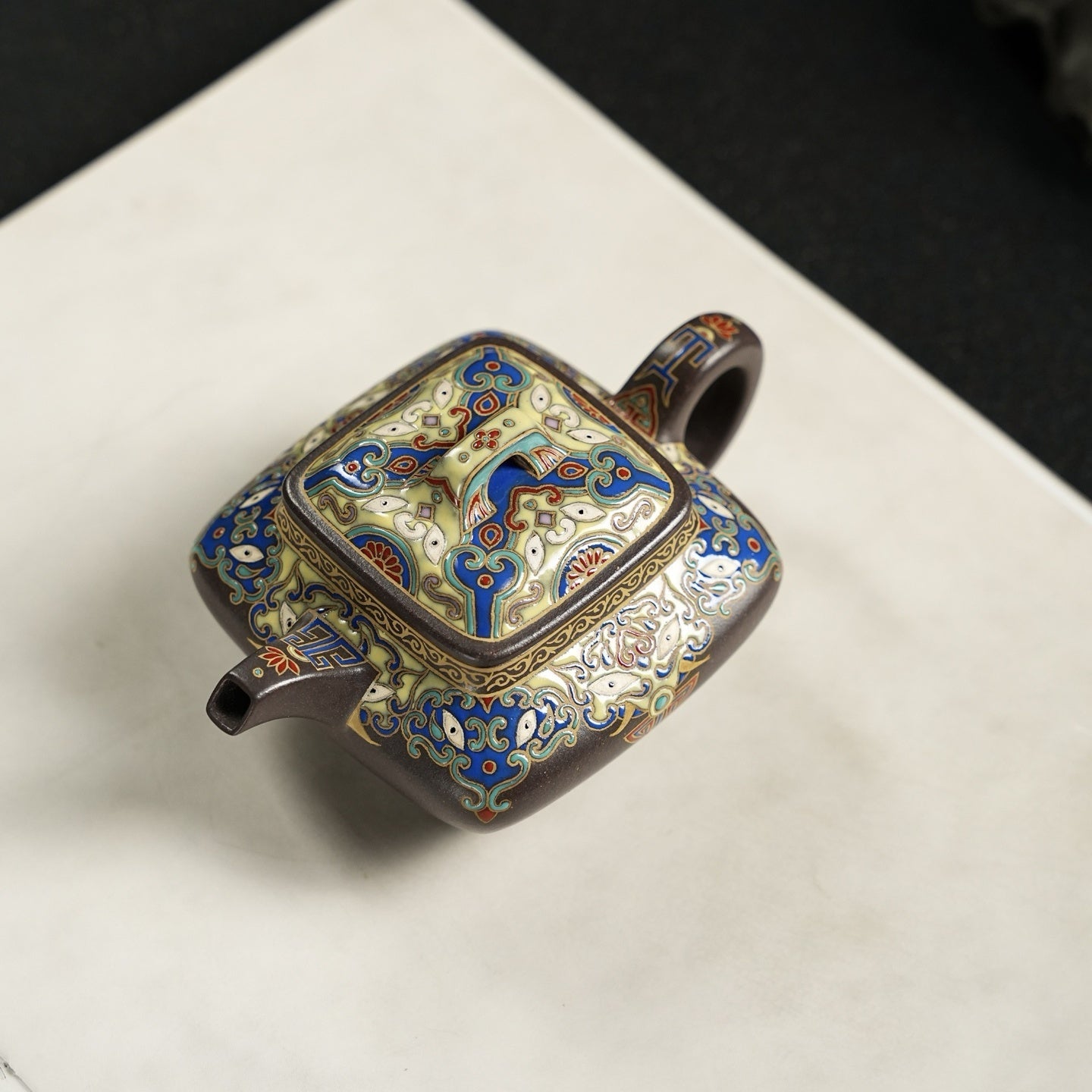 Si Fang Ru Xiang 220cc - Yixing Handmade Teapot - zycs_China