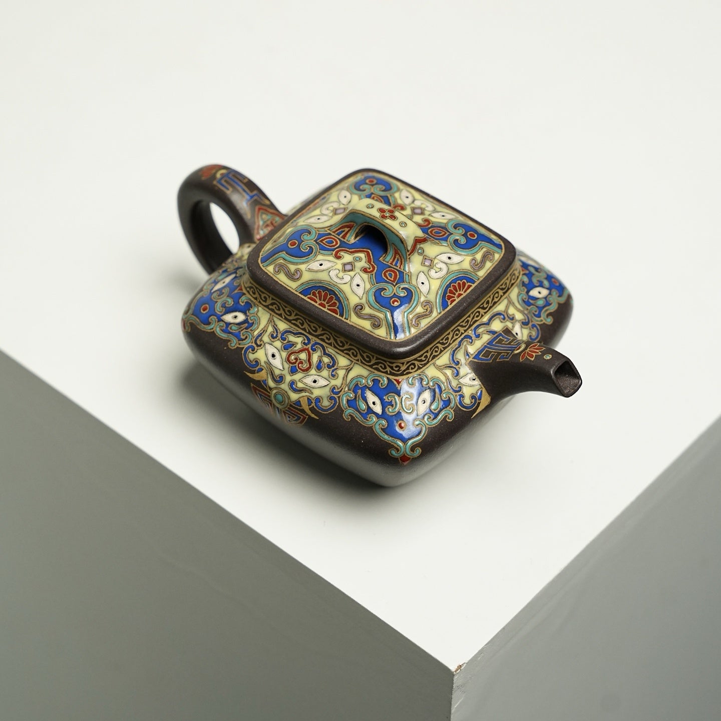 Si Fang Ru Xiang 220cc - Yixing Handmade Teapot - zycs_China