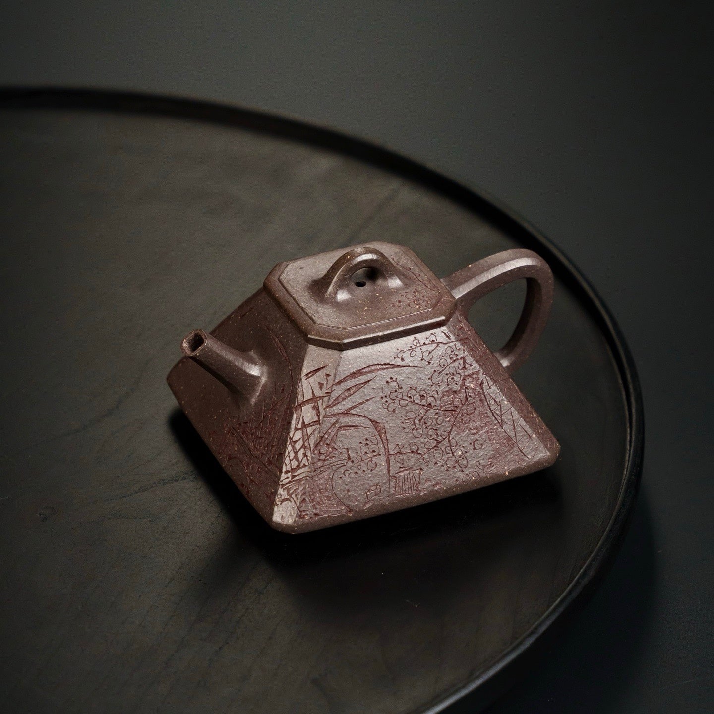 Si Fang Shi Piao 130cc - Yixing Handmade Teapot - zycs_China
