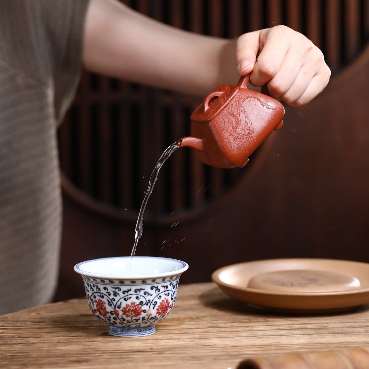 Si Fang Shi Piao 150cc - Yixing Handmade Teapot - zycs_China