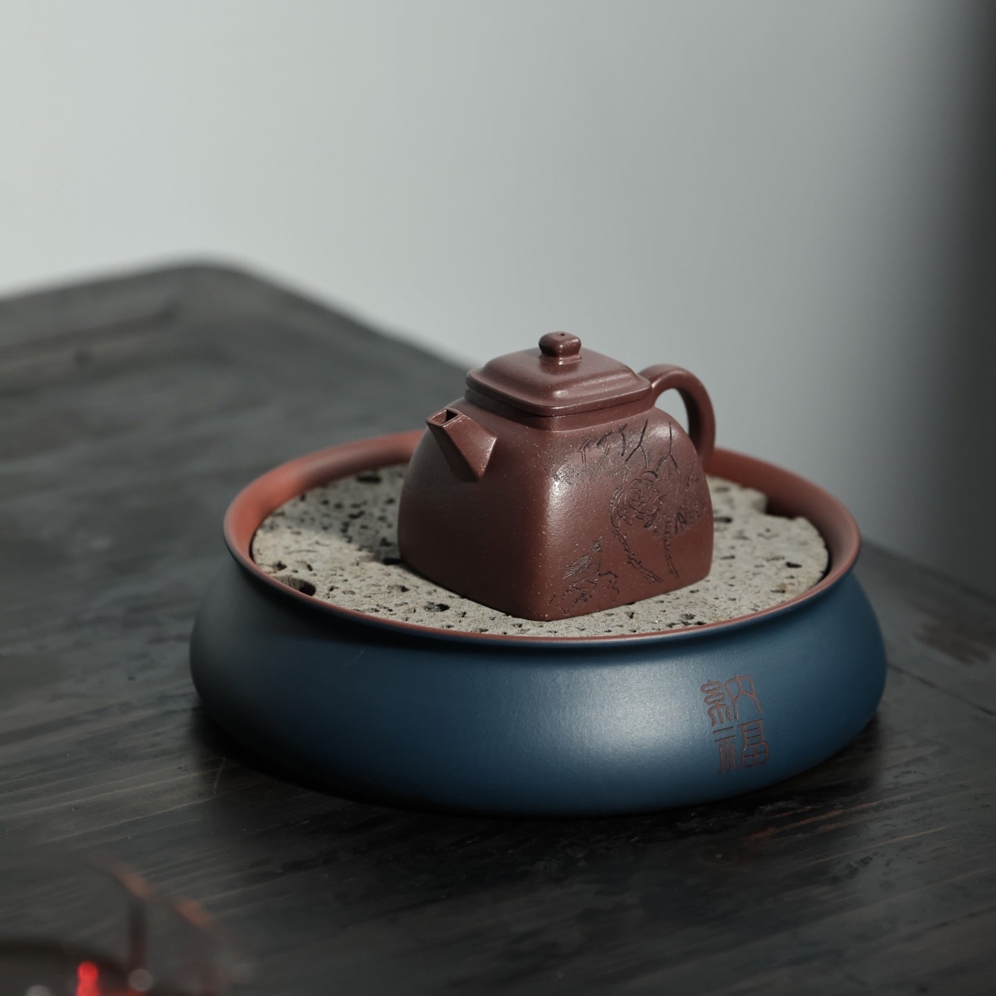 Si Fang Tan Ran 145cc - Yixing Handmade Teapot - zycs_China