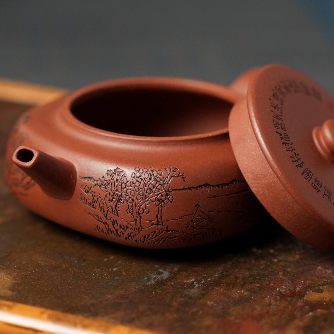 Si Fang Tan Ran 150cc - Yixing Handmade Teapot - zycs_China