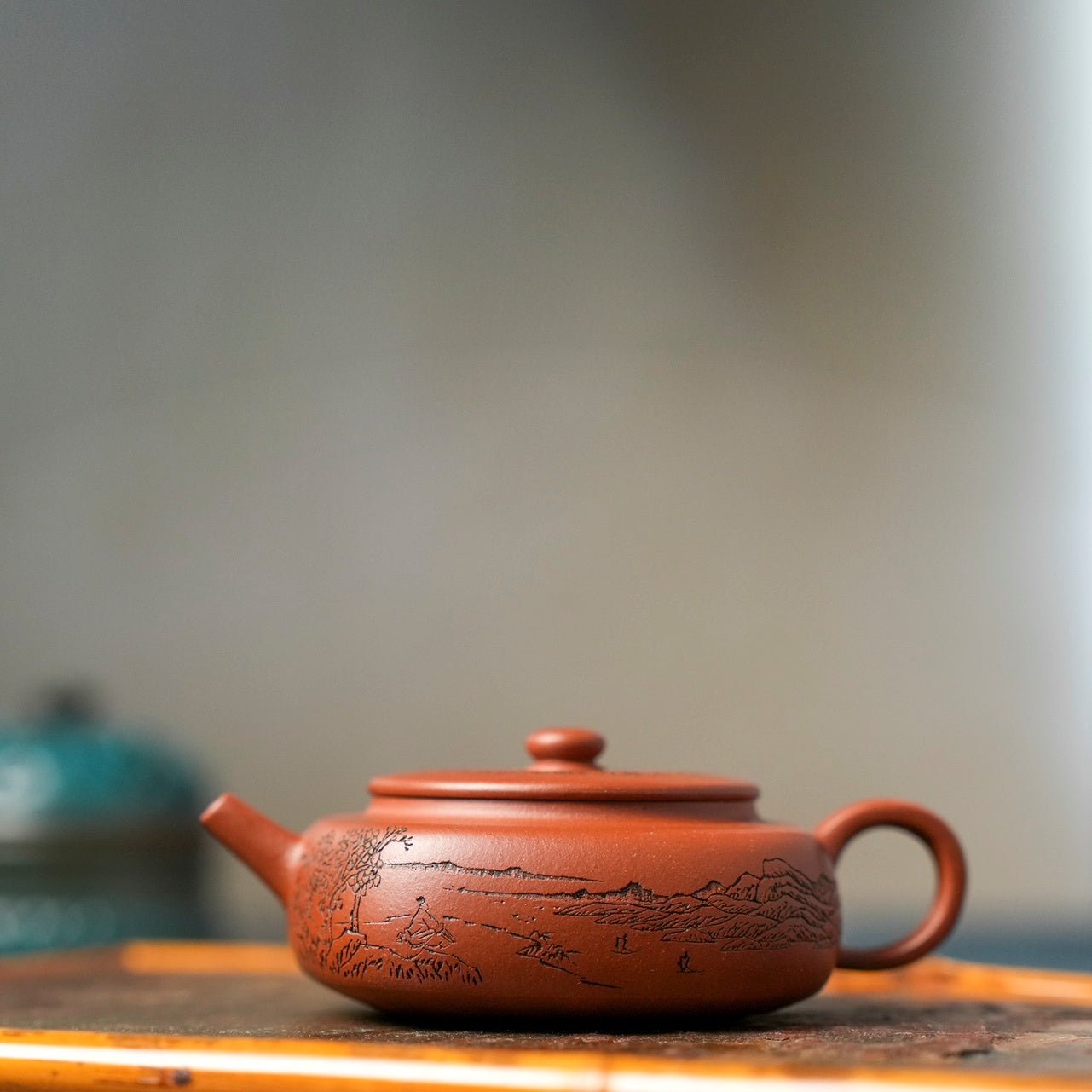 Si Fang Tan Ran 150cc - Yixing Handmade Teapot - zycs_China