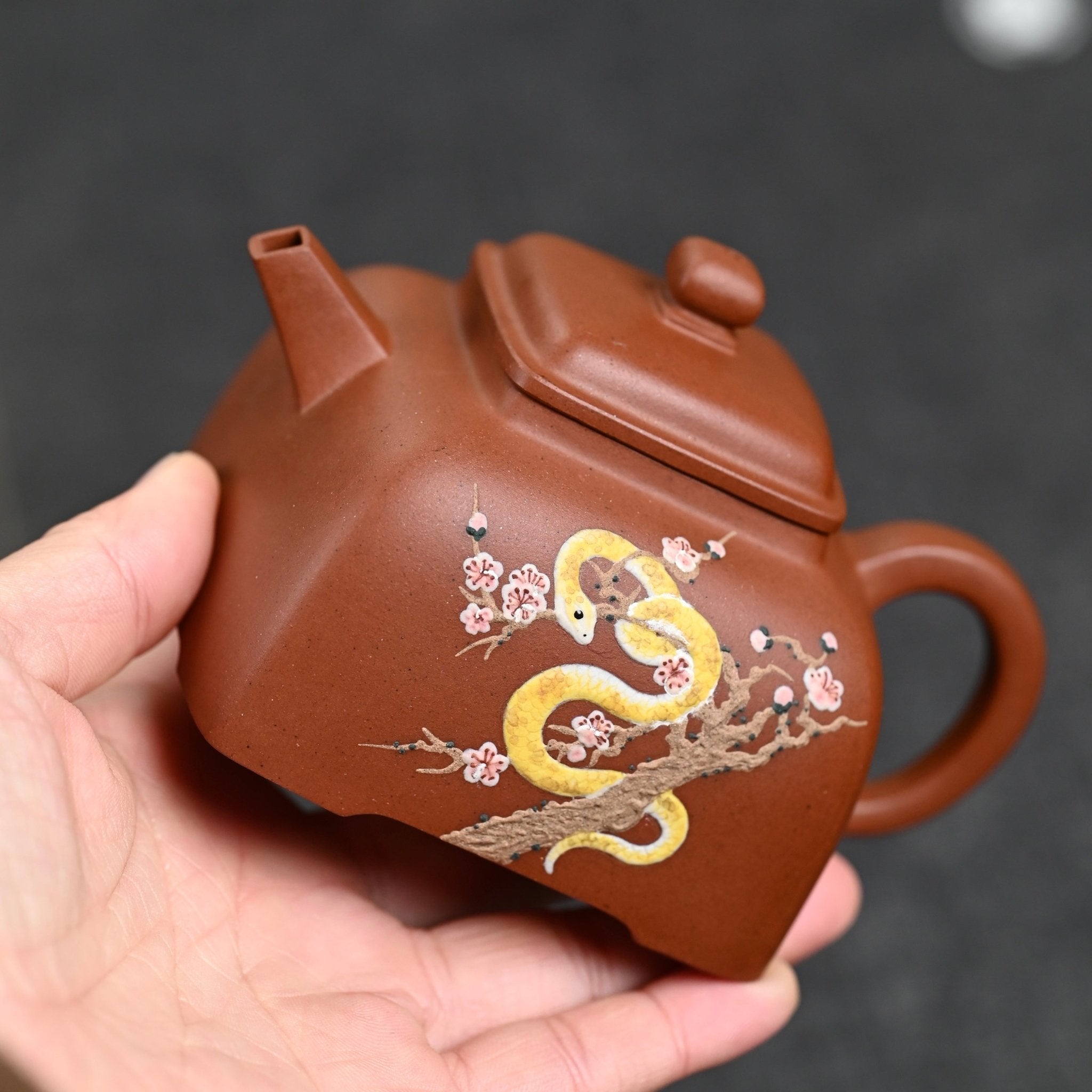 Si Fang Tan Ran 180cc - Yixing Handmade Teapot - zycs_China