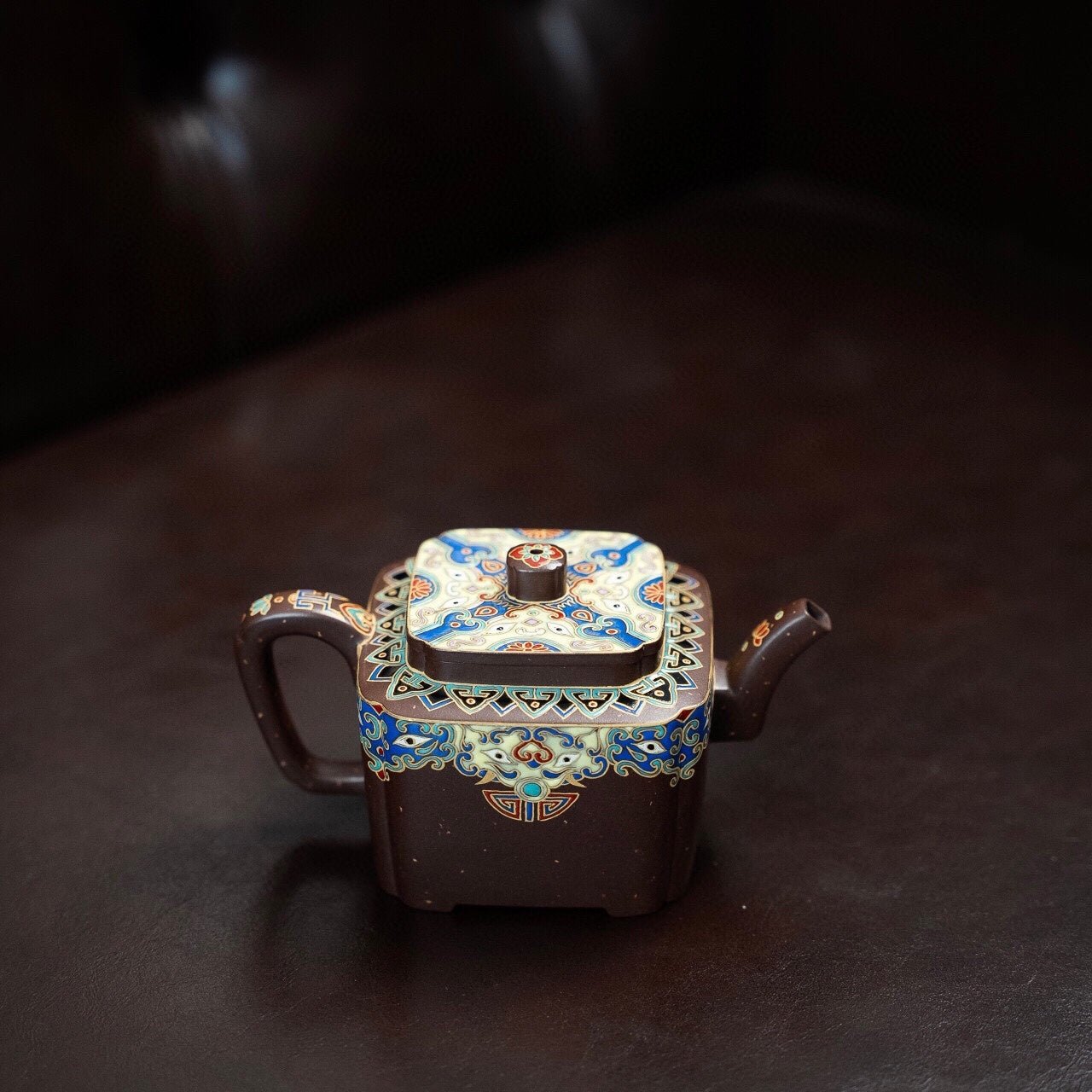 Si Fang Tong Chun 180cc - Yixing Handmade Teapot - zycs_China