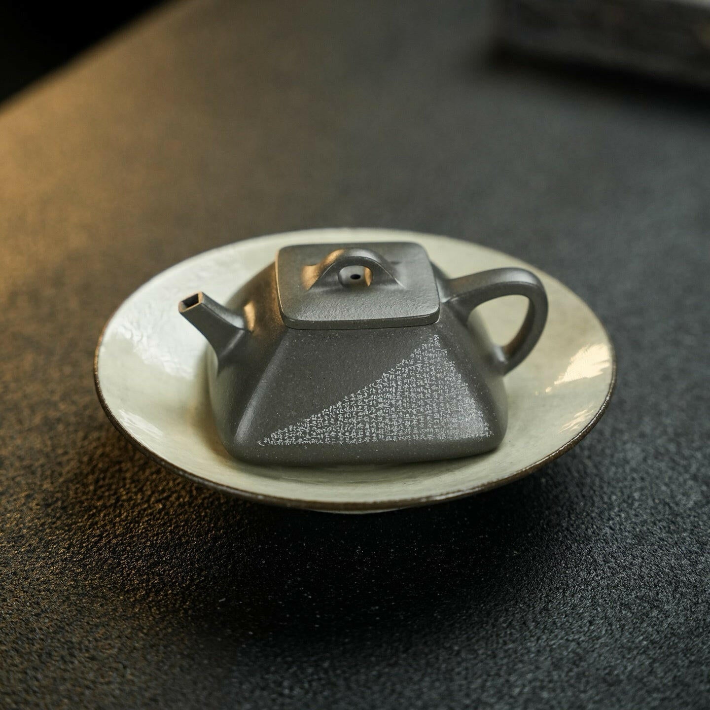 Si Fang Xiao Shi Piao 130cc - Yixing Handmade Teapot - zycs_China