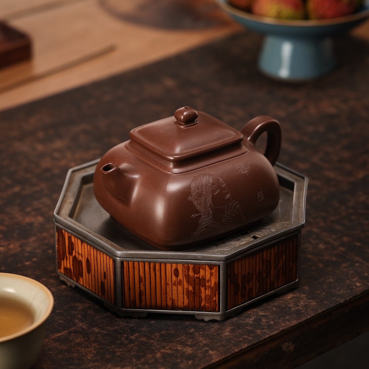 Si Fang Yu Lu 230cc - Yixing Handmade Teapot - zycs_China