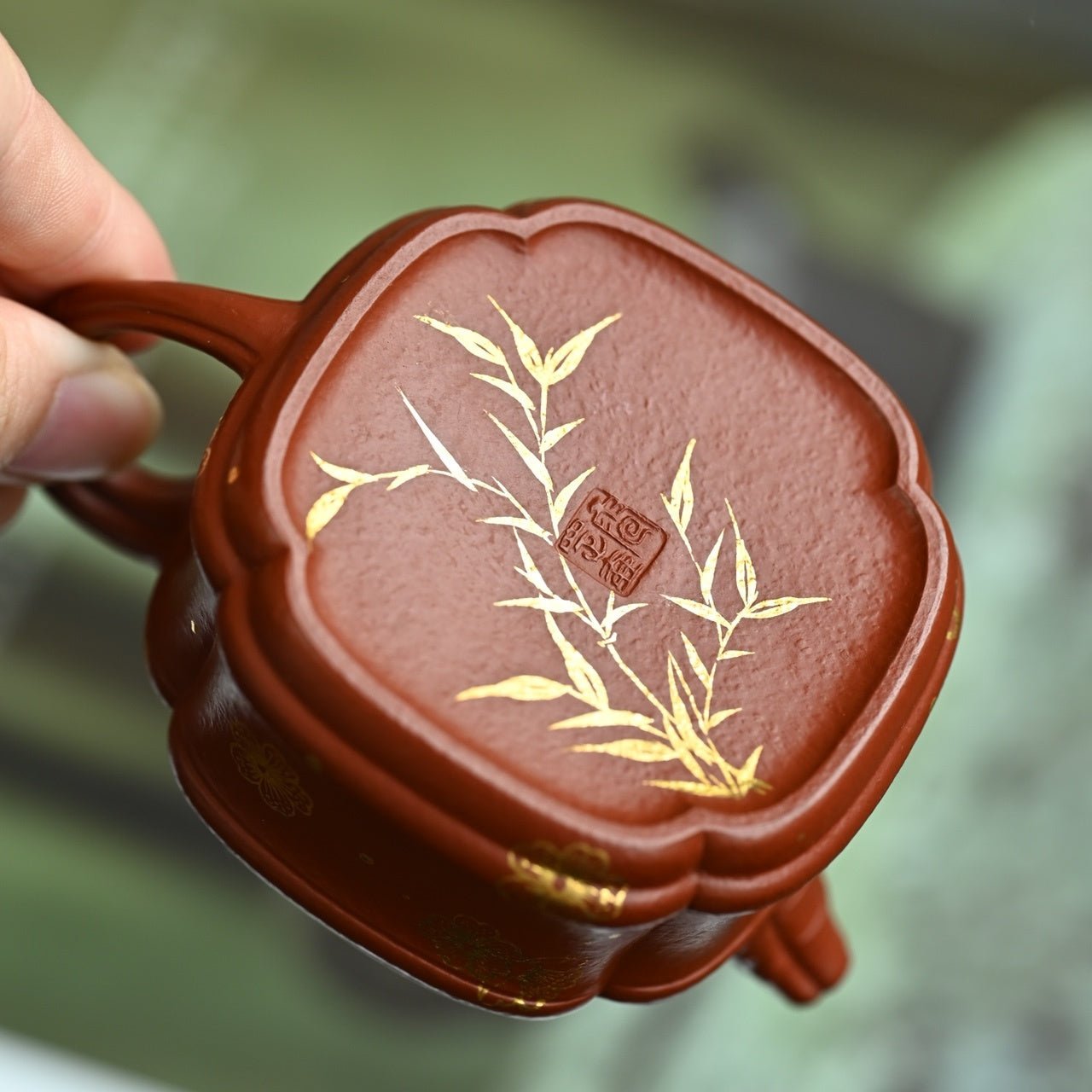 Si Fang Zhu Ding 110cc - Yixing Handmade Teapot - zycs_China