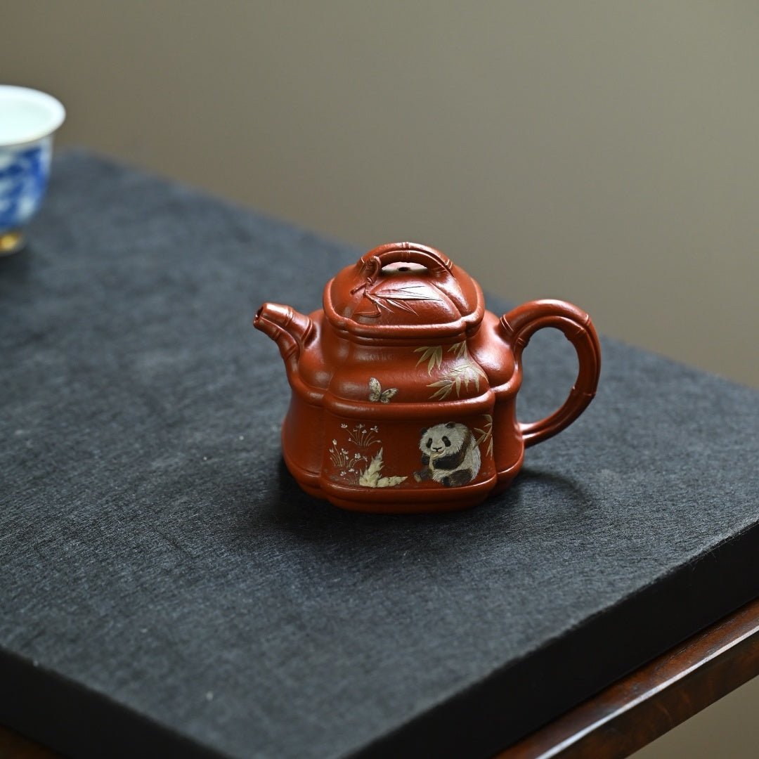 Si Fang Zhu Ding 200cc - Yixing Handmade Teapot - zycs_China