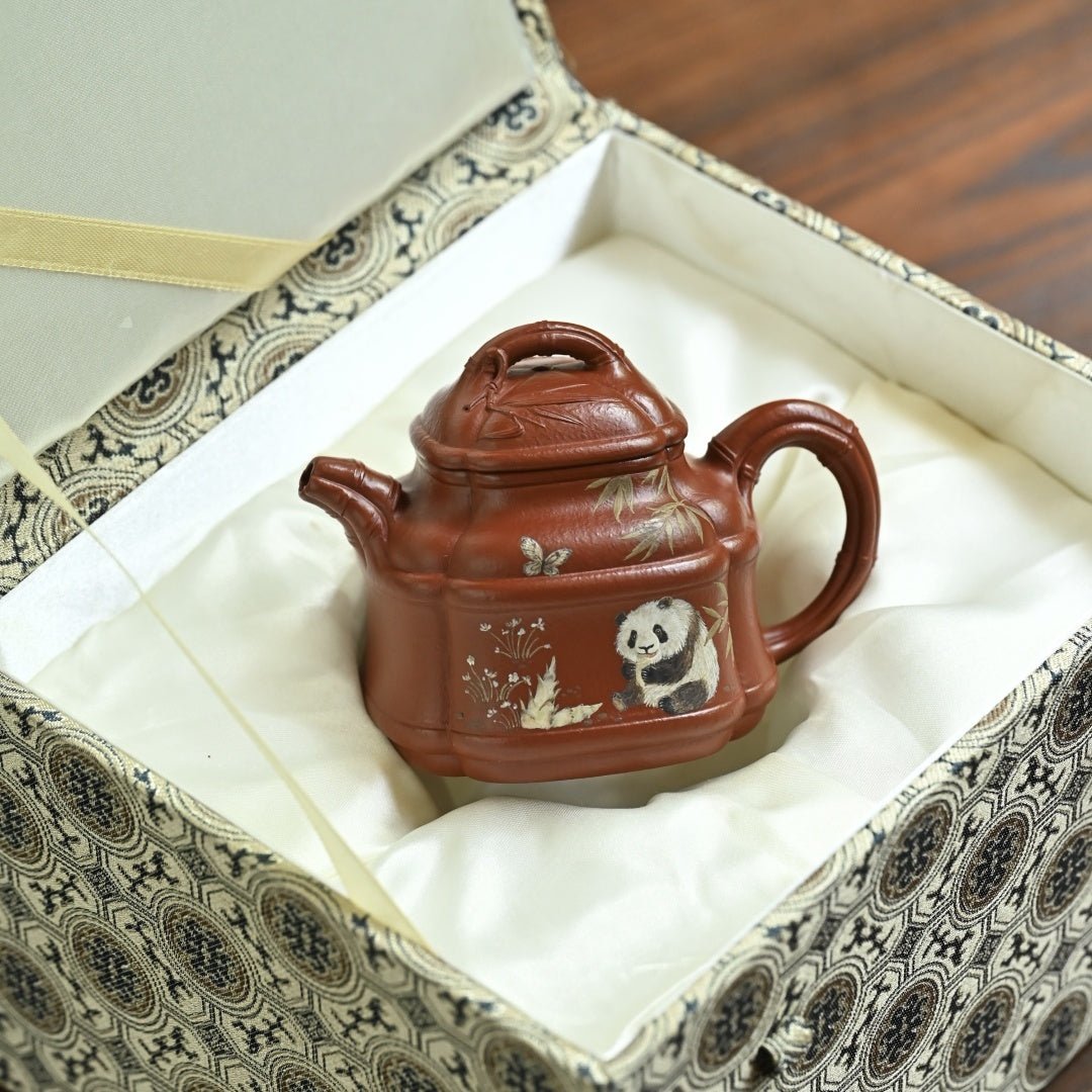 Si Fang Zhu Ding 200cc - Yixing Handmade Teapot - zycs_China