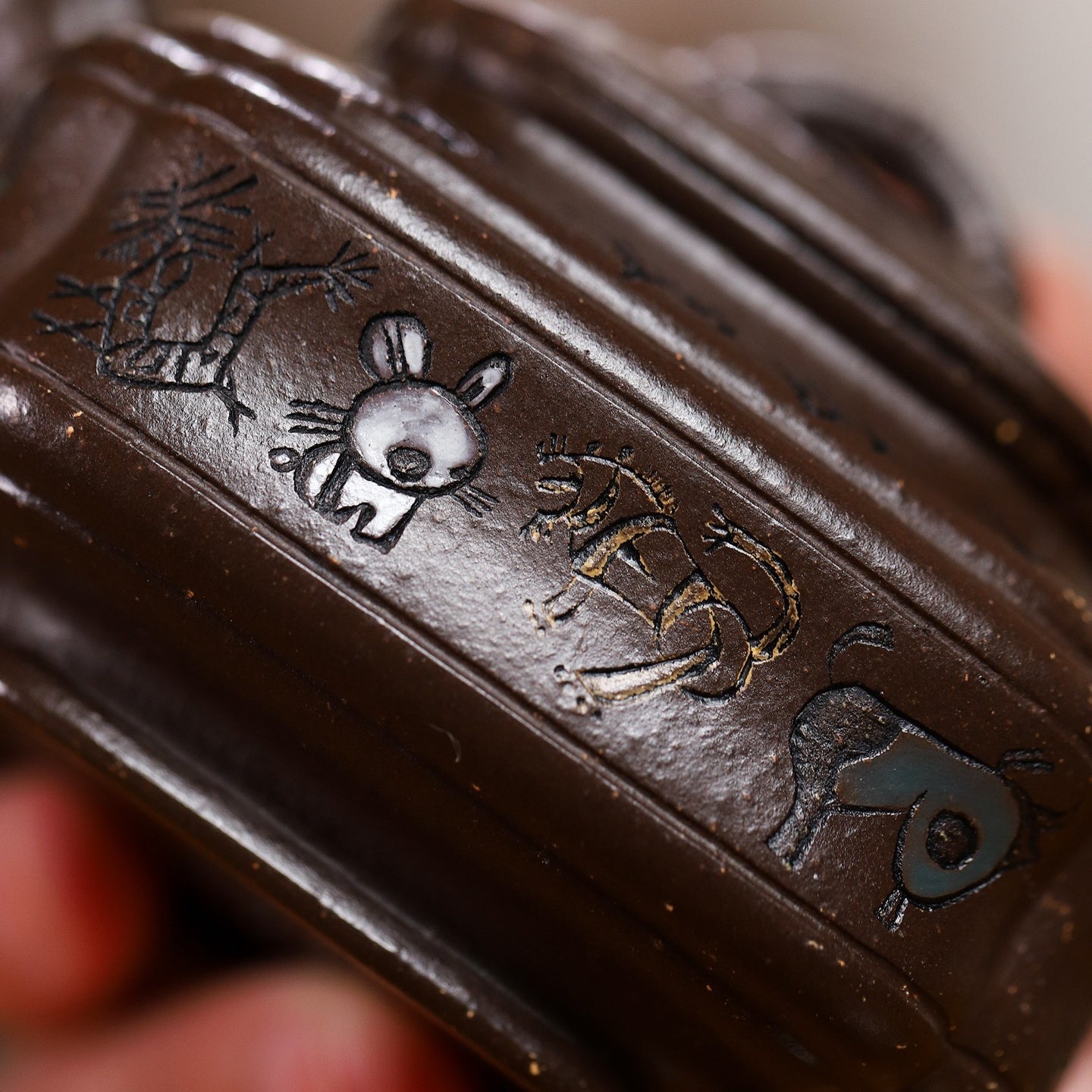 Si Fang Zhu Gu 200cc - Yixing Handmade Teapot - zycs_China