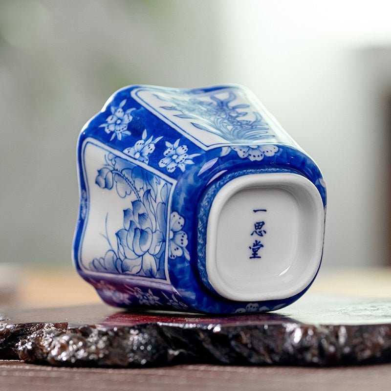 Si Ji Hua 70cc - Jing De Zhen Porcelain Teacup zycschina