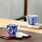 Si Ji Hua 70cc - Jing De Zhen Porcelain Teacup zycschina