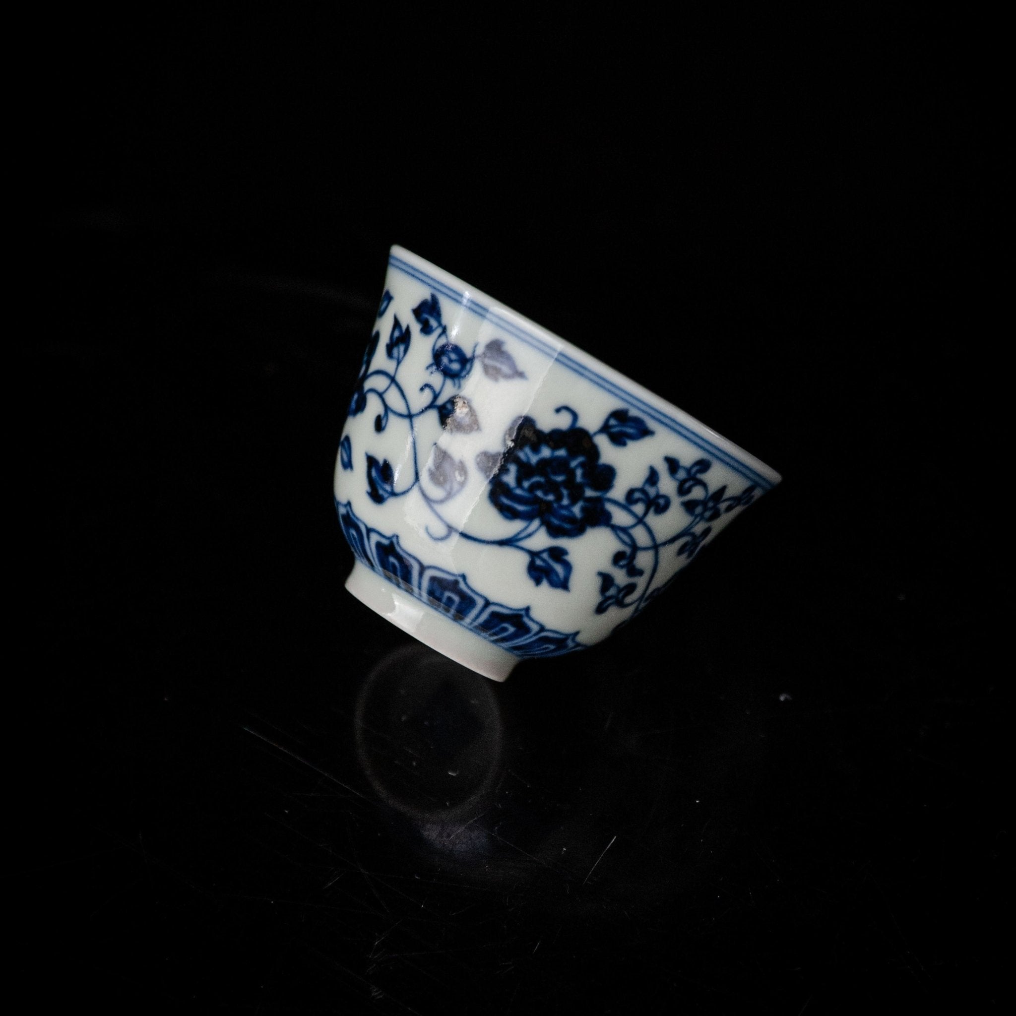 Si Ji Hua Hui 120cc - Jing De Zhen Porcelain Gaiwan zycschina