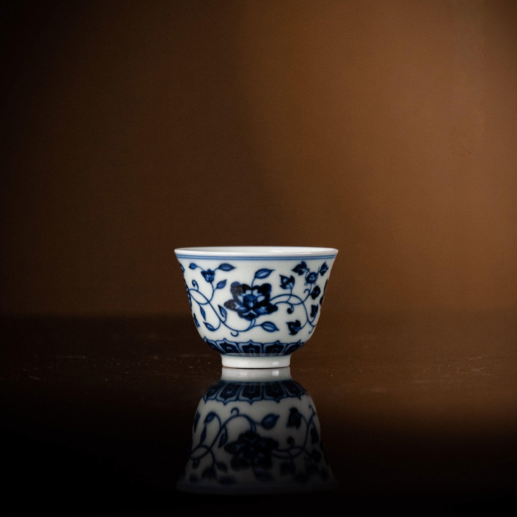 Si Ji Hua Hui 120cc - Jing De Zhen Porcelain Gaiwan zycschina