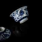 Si Ji Hua Hui 120cc - Jing De Zhen Porcelain Gaiwan - zycs_China - tea - teapot