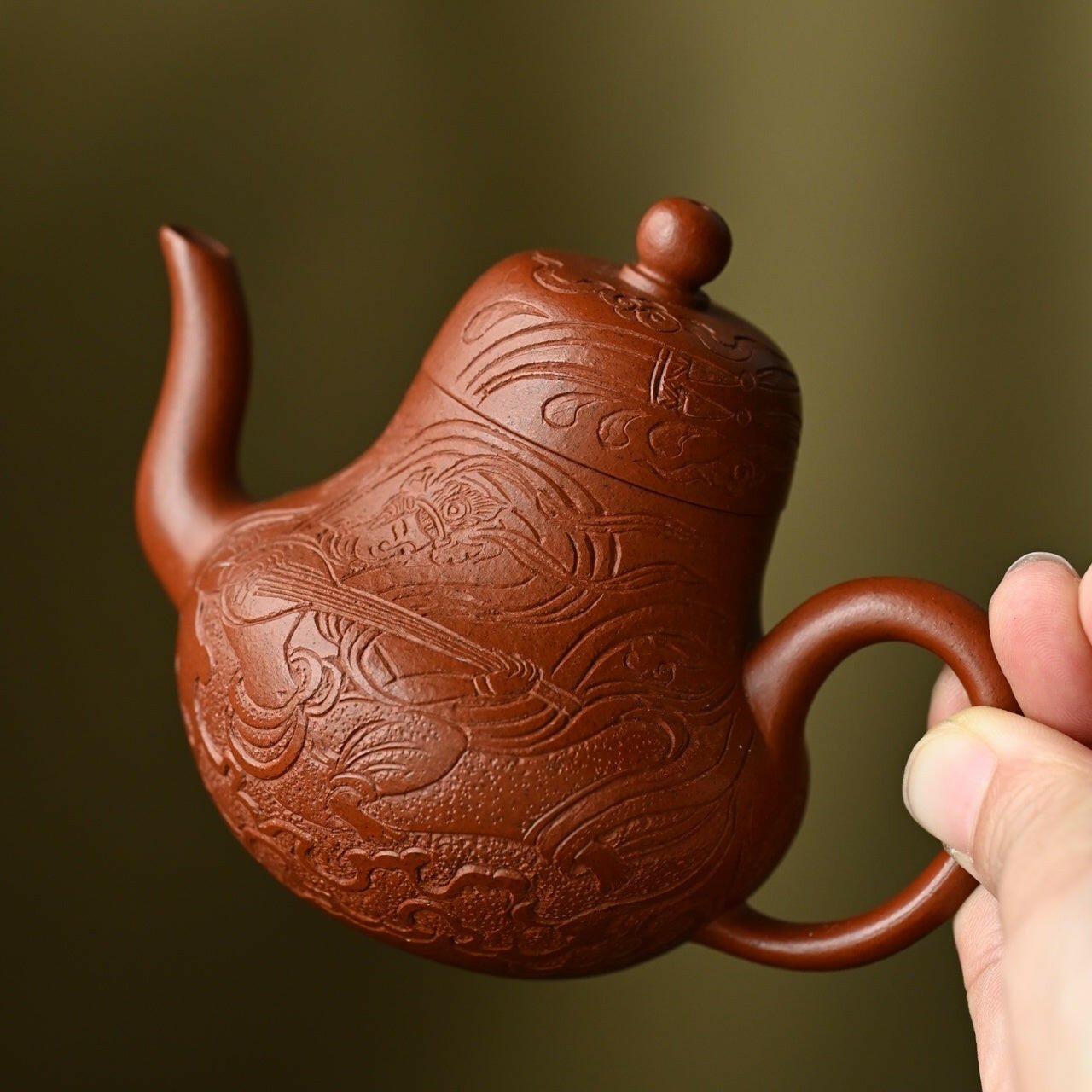 Si Ting 120cc - Yixing Handmade Teapot - zycs_China