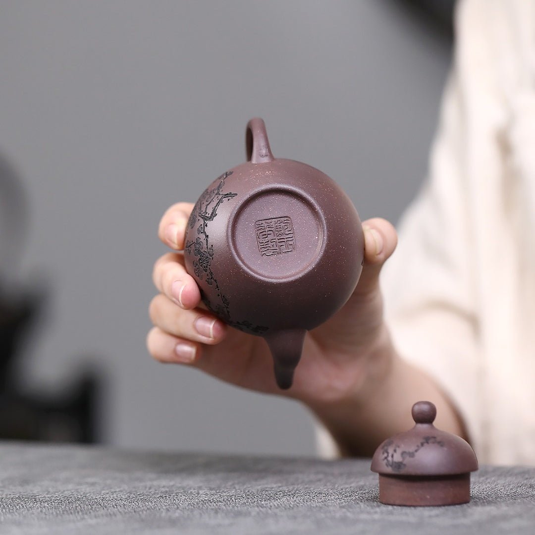Si Ting 140cc - Yixing Handmade Teapot - zycs_China