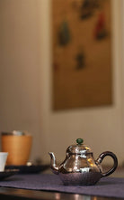 Si Ting 150cc - Handmade silver pot - zycs_China - tea - teapot