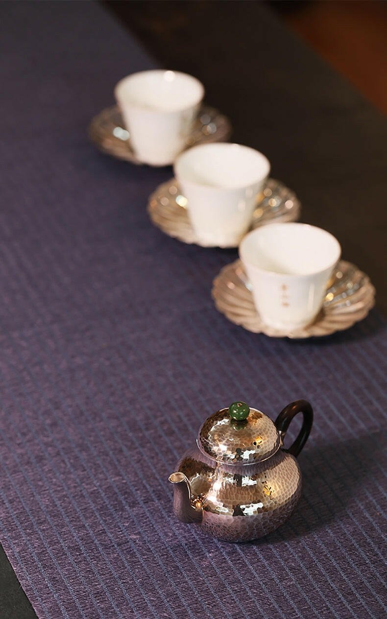 Si Ting 150cc - Handmade silver pot - zycs_China - tea - teapot
