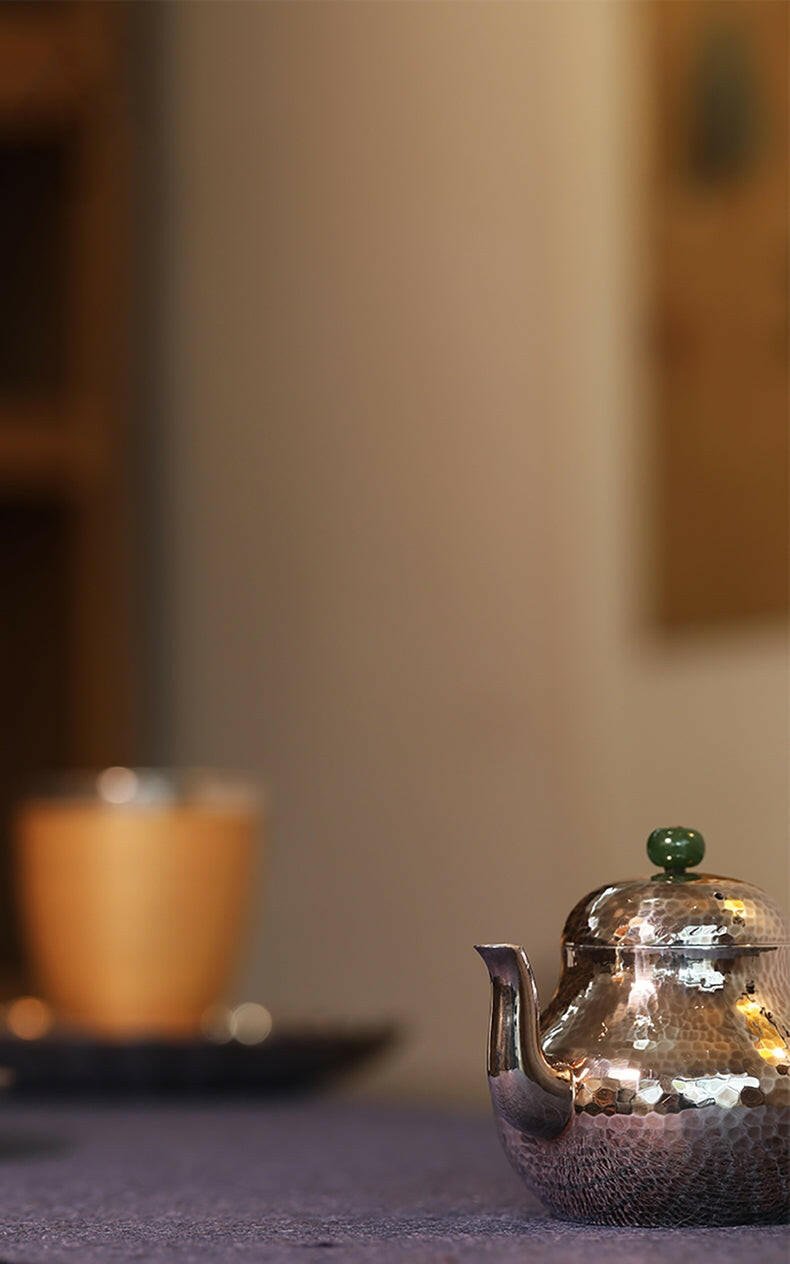 Si Ting 150cc - Handmade silver pot - zycs_China - tea - teapot