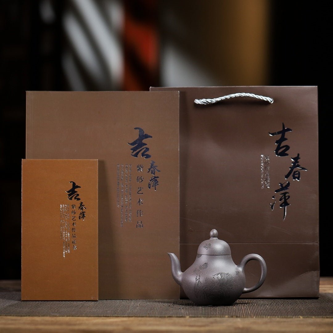 Si Ting 180cc - Yixing Handmade Teapot - zycs_China