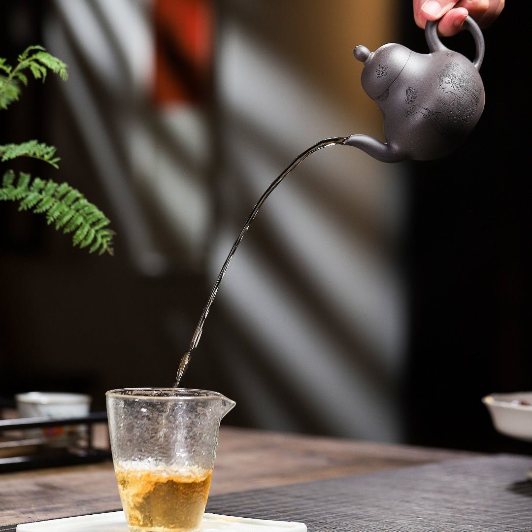 Si Ting 180cc - Yixing Handmade Teapot - zycs_China