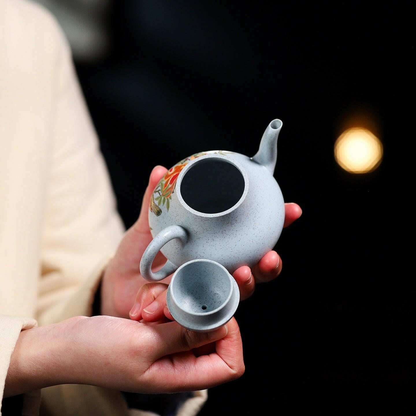 Si Ting 190cc - Yixing Handmade Teapot - zycs_China