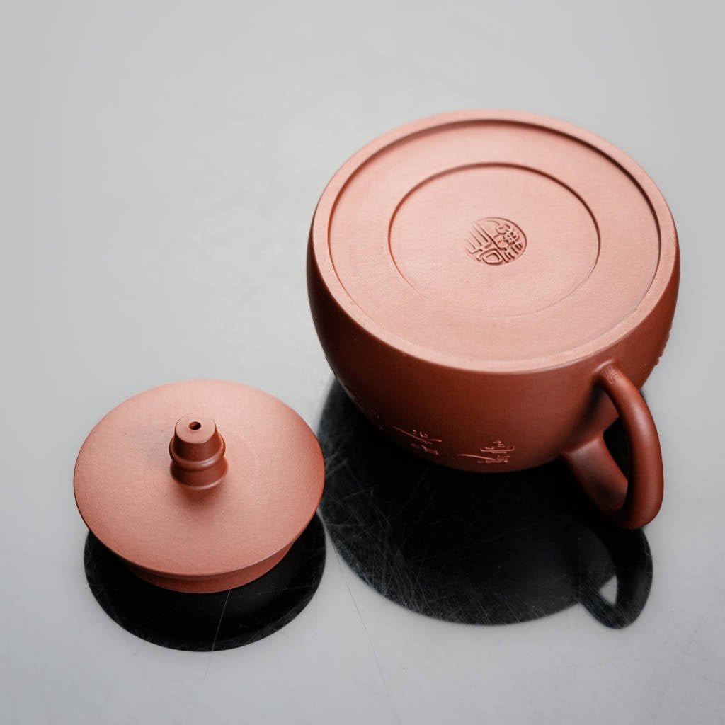 Song He Yan Nian 180cc - Yixing Handmade Teapot - zycs_China