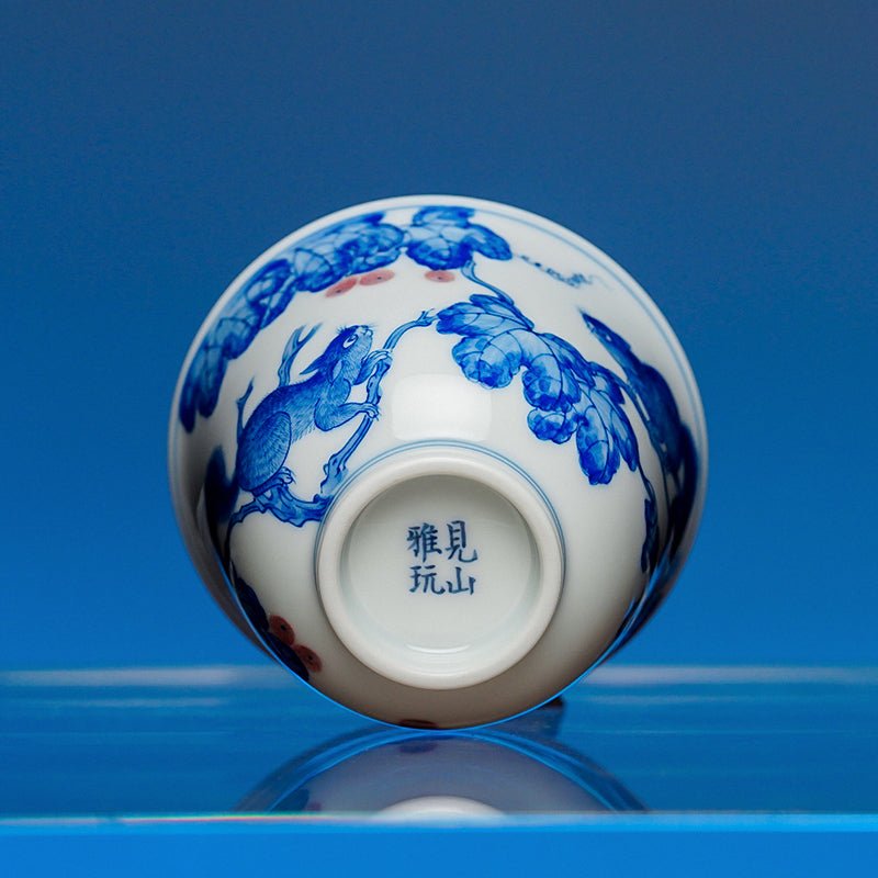 Song Shu 110cc - Jing De Zhen Porcelain Gaiwan - zycs_China