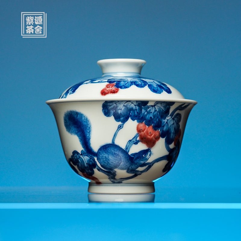 Song Shu 110cc - Jing De Zhen Porcelain Gaiwan - zycs_China
