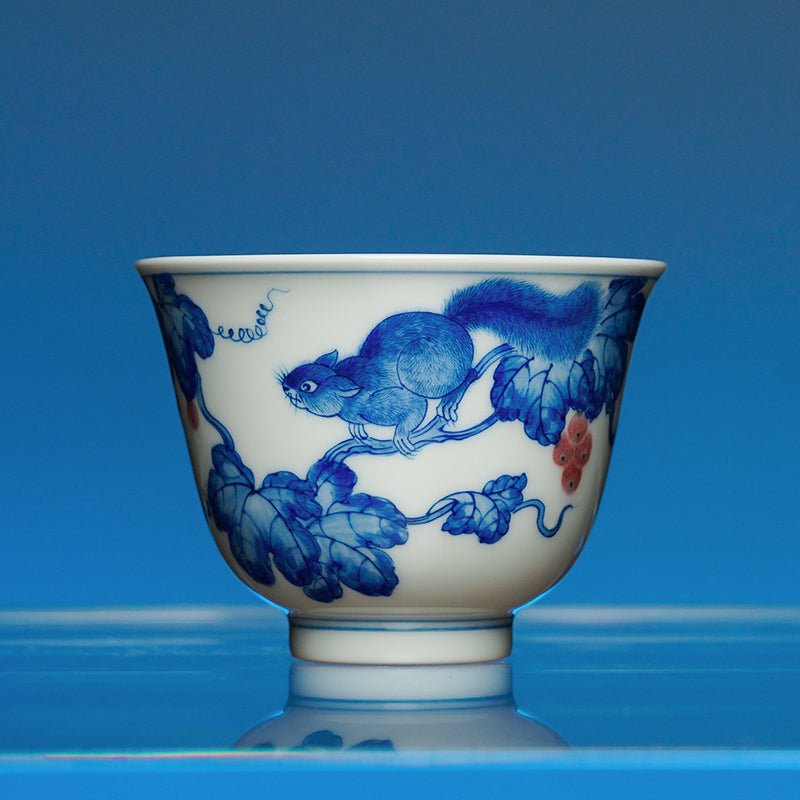 Song Shu 110cc - Jing De Zhen Porcelain Gaiwan - zycs_China