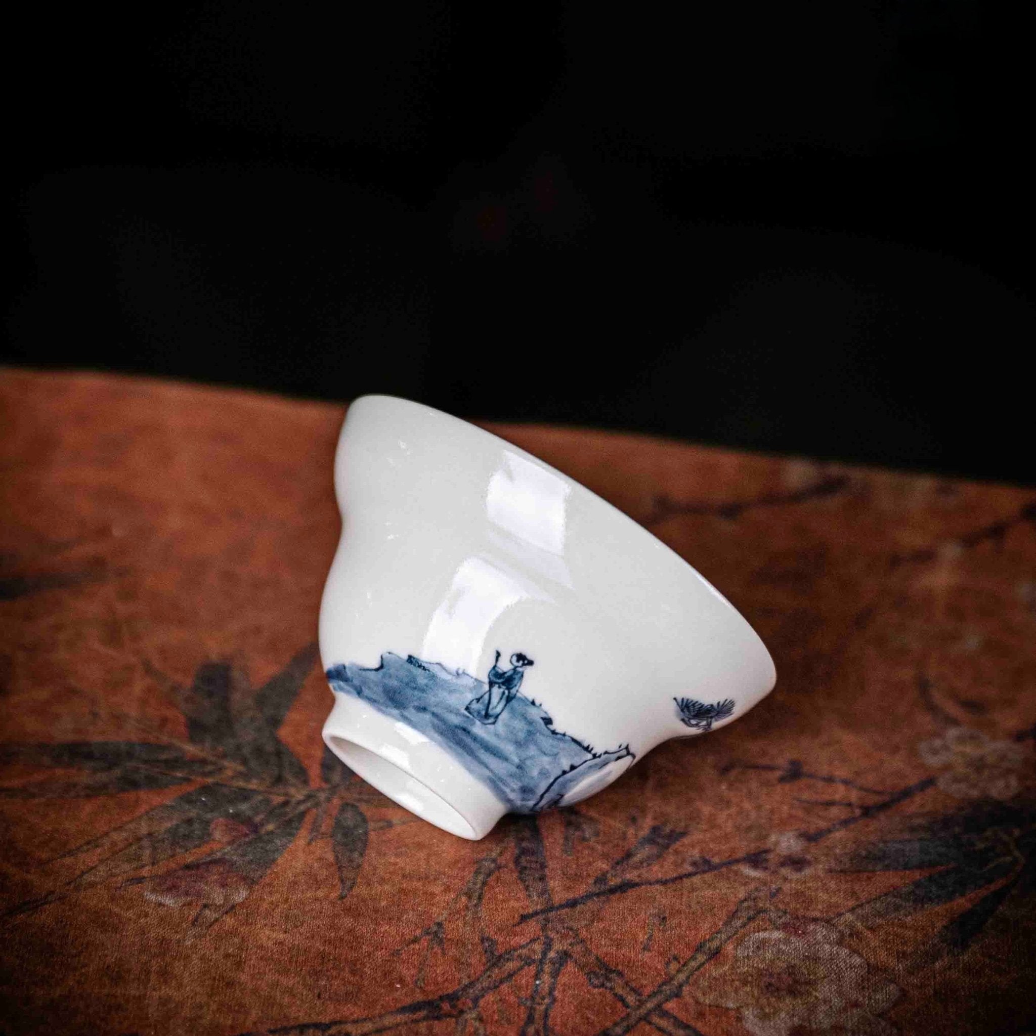 Song Zhen 80cc - Jing De Zhen Porcelain Gaiwan - zycs_China