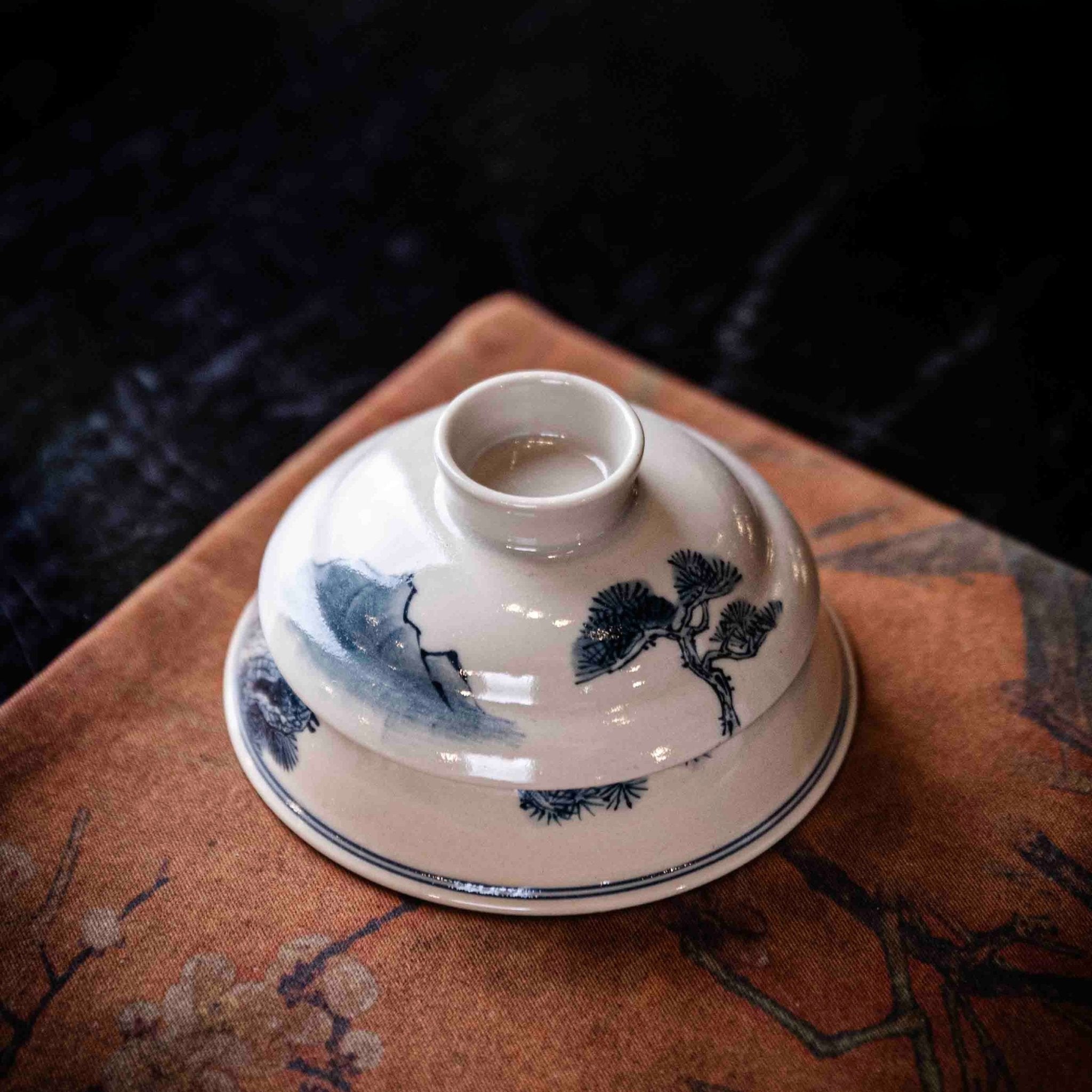Song Zhen 80cc - Jing De Zhen Porcelain Gaiwan - zycs_China
